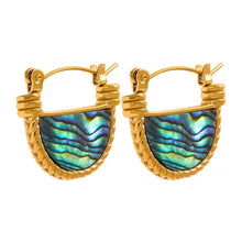 Charger l'image dans la galerie, Boucles d’oreilles Aurore boréale