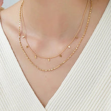 Charger l'image dans la galerie, Collier Duo Epure en acier inoxydable