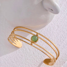 Charger l'image dans la galerie, Bracelet manchette Jade