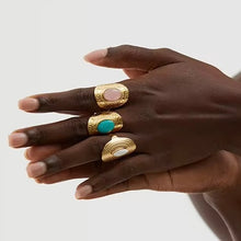 Charger l'image dans la galerie, Bague Blanca en acier inoxydable