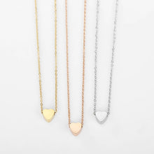Charger l'image dans la galerie, Collier petit cœur en acier inoxydable