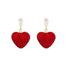 Charger l'image dans la galerie, Boucles d'oreilles Coeur Cerise