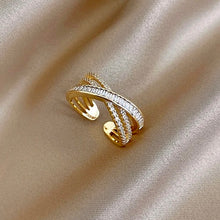 Charger l'image dans la galerie, Bague croisée Celia