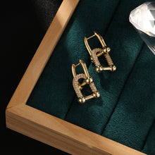 Charger l'image dans la galerie, Boucles d'oreilles à maillon