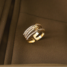 Charger l'image dans la galerie, Anneau noué ajustable