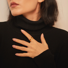 Charger l'image dans la galerie, Bague câlin en acier inoxydable