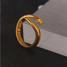 Charger l'image dans la galerie, Bague câlin en acier inoxydable