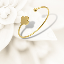 Charger l'image dans la galerie, Bracelet à fleur en acier inoxydable