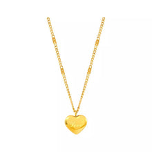 Charger l'image dans la galerie, Collier coeur en acier inoxydable
