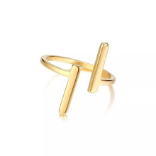 Charger l'image dans la galerie, Bague asymétrique en acier inoxydable