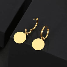 Charger l'image dans la galerie, Boucles d'oreilles cercle en acier inoxydable