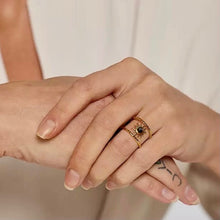 Charger l'image dans la galerie, Bague Sunshine en acier inoxydable