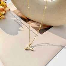 Charger l'image dans la galerie, Collier queue de sirène en plaqué or