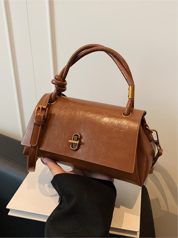 EMMA | Stylish Small Satchel With Crossbody Shoulder Bag