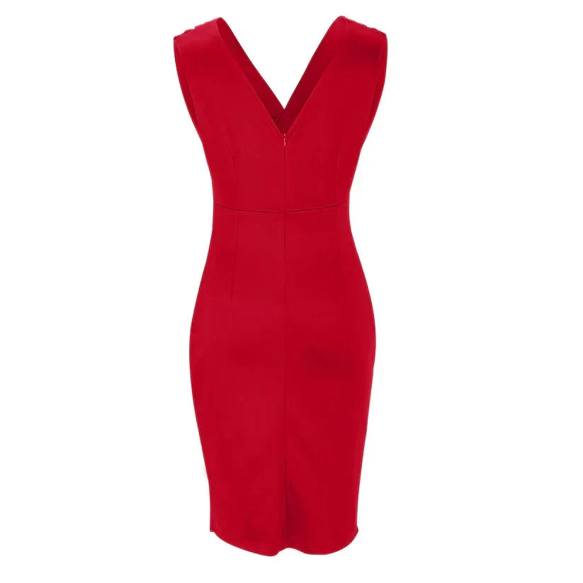 MARGERY | Soft Pleated Midi Dress