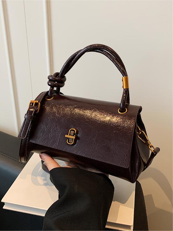 EMMA | Stylish Small Satchel With Crossbody Shoulder Bag