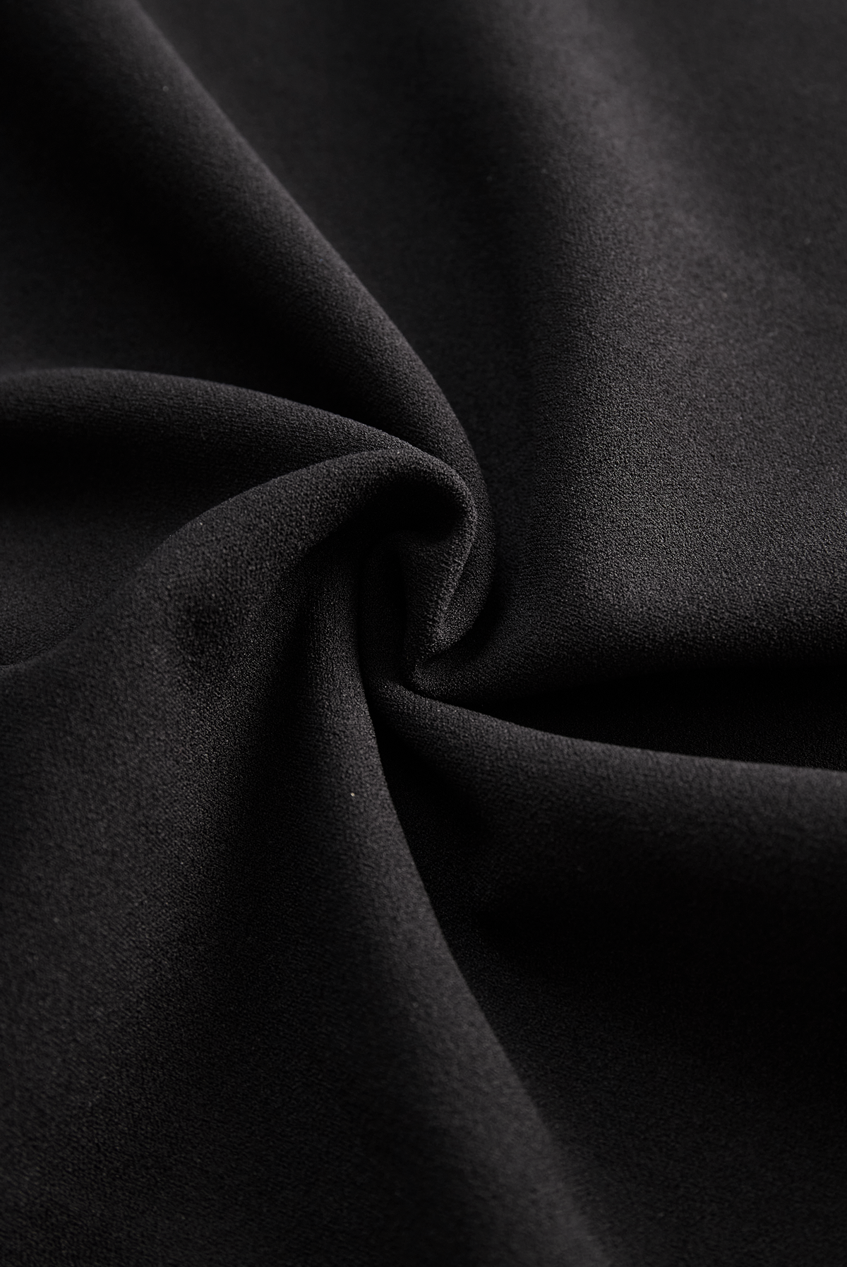 CLARIBEL | Refined Black Midi Dress