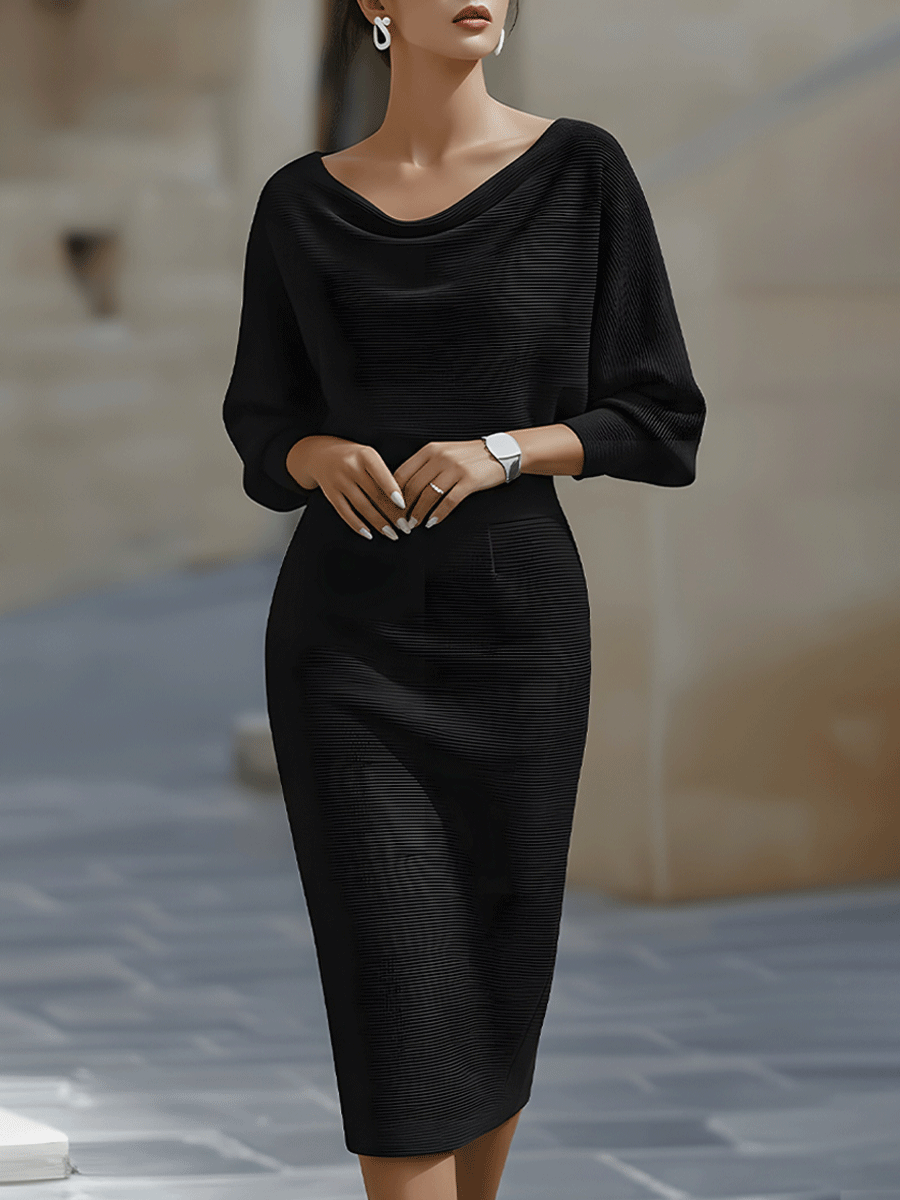 ELOWEN | Luxurious Midi Dress