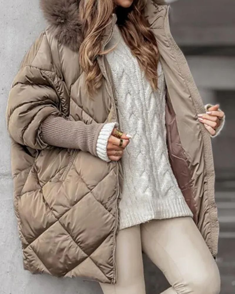 CLEMENCY | Lined Knit Parka