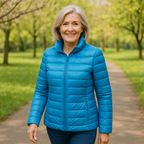 ULLA | Sky Blue Classic Padded Jacket
