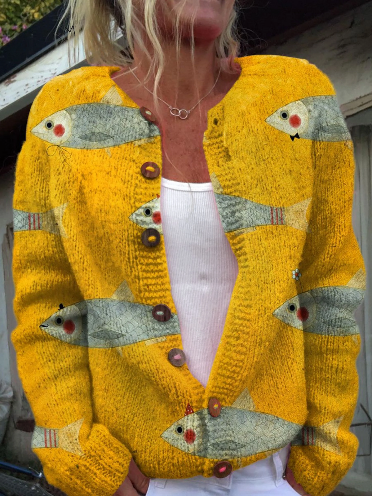 ANOUK | Textured Knit Cardigan