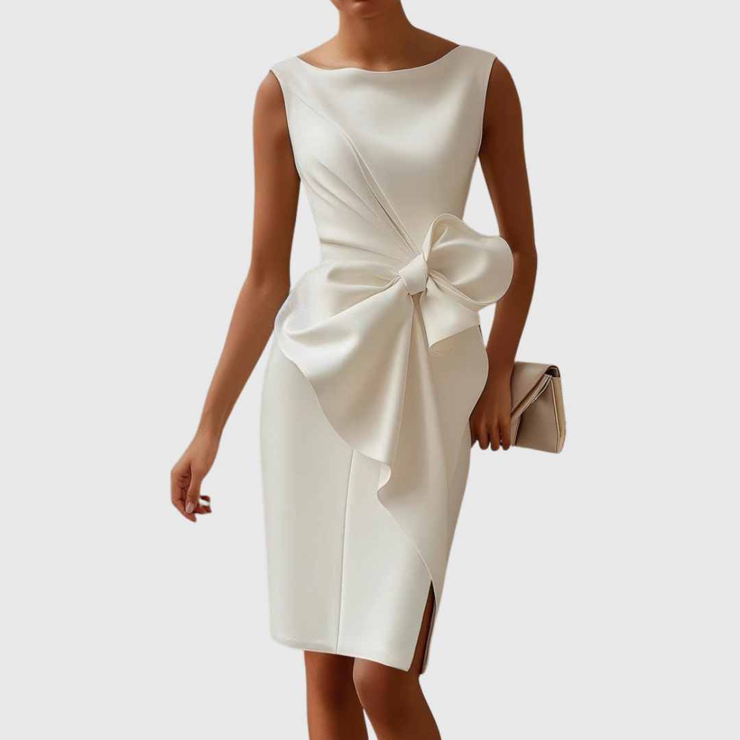 AINSLEY | Stylish Sleeveless Midi Dress