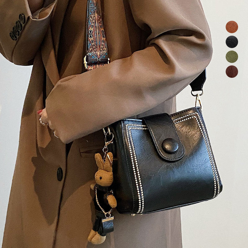 ETHEL | Vintage Shoulder Bag With Adjustable Strap