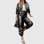 LIVIA | Ribbed Two-Piece Set