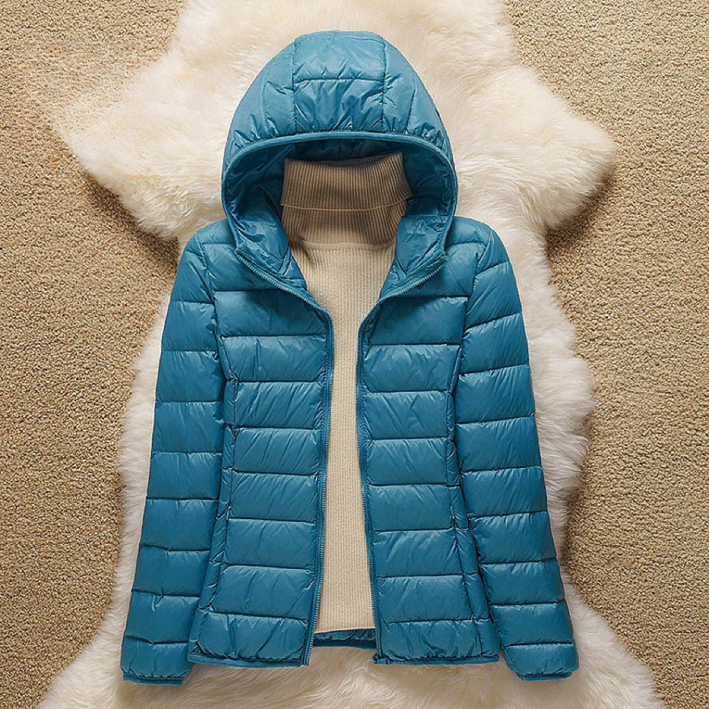 METTA | Ocean Blue Everyday Padded Jacket