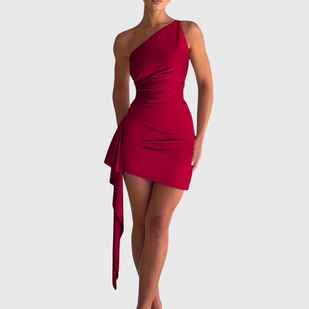 GRACE | Bodycon Dress With Draping