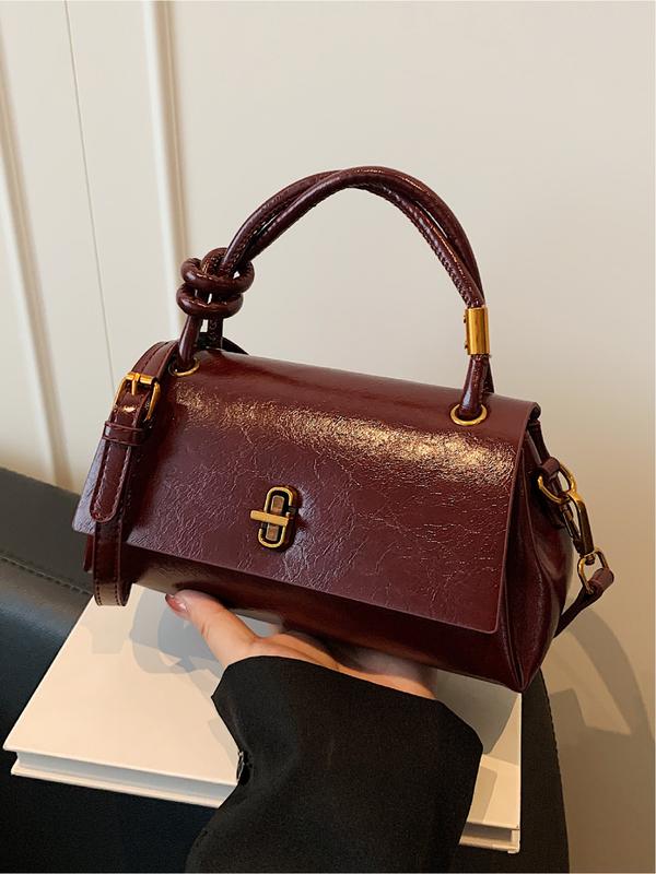 EMMA | Stylish Small Satchel With Crossbody Shoulder Bag