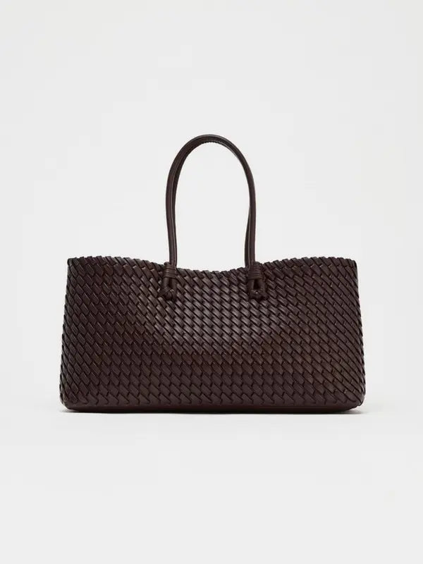 LINDSAY | Elegant Woven Tote Bag For Casual Daily Use