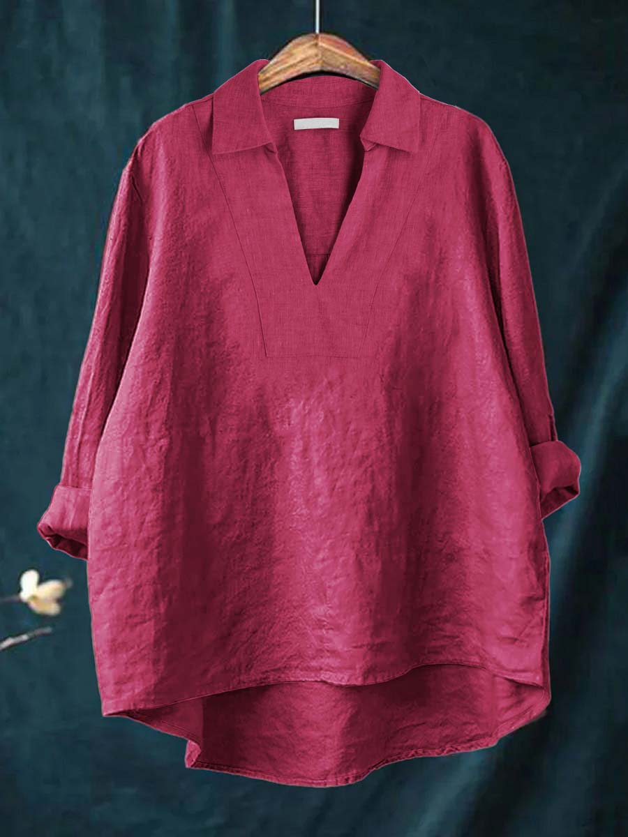 CELESTINE | Collared Everyday Blouse Relaxed