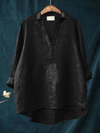 NERINA | Collared Everyday Blouse Textured
