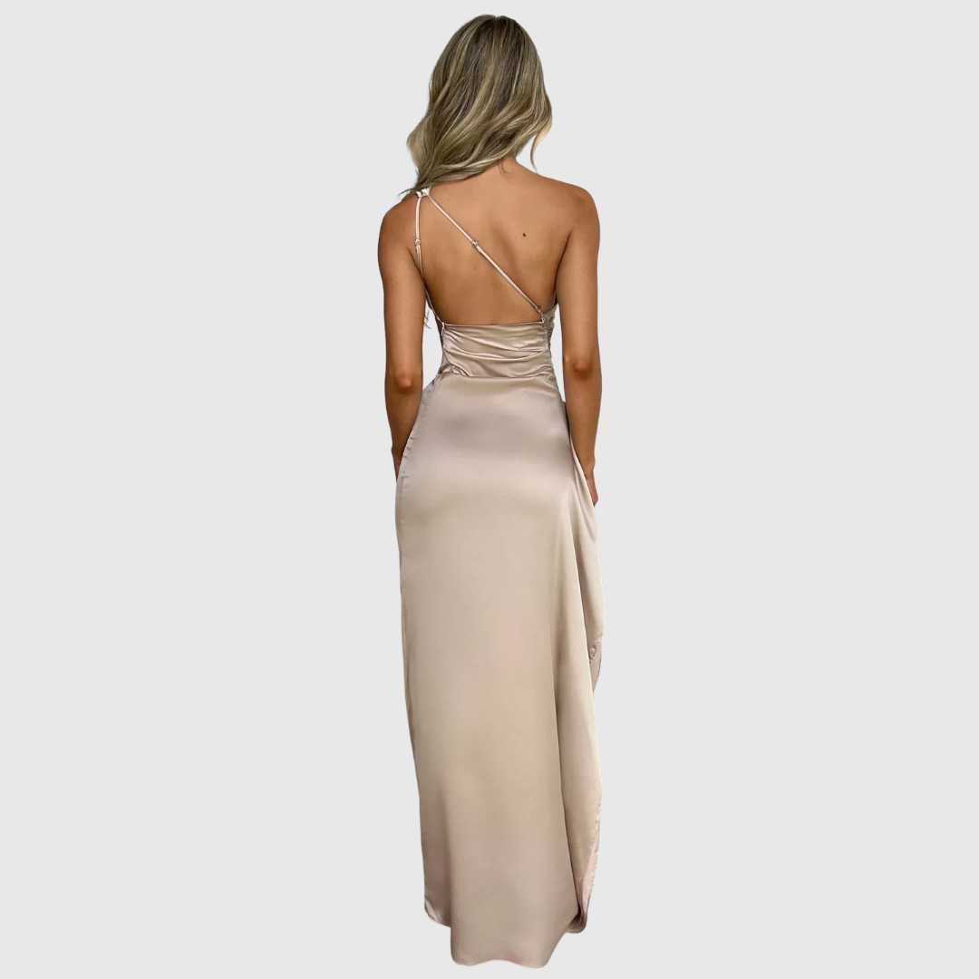 ARALUEN | Drape Evening Gown