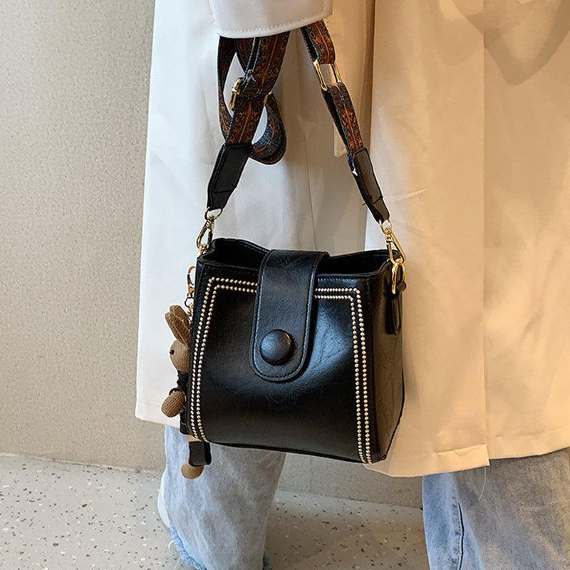 ETHEL | Vintage Shoulder Bag With Adjustable Strap