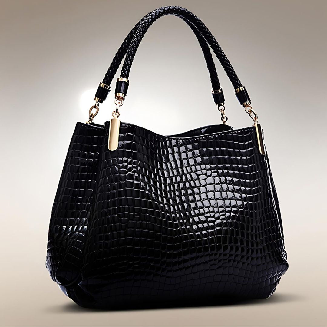 ROSIE | Crocodile Shoulder Bag