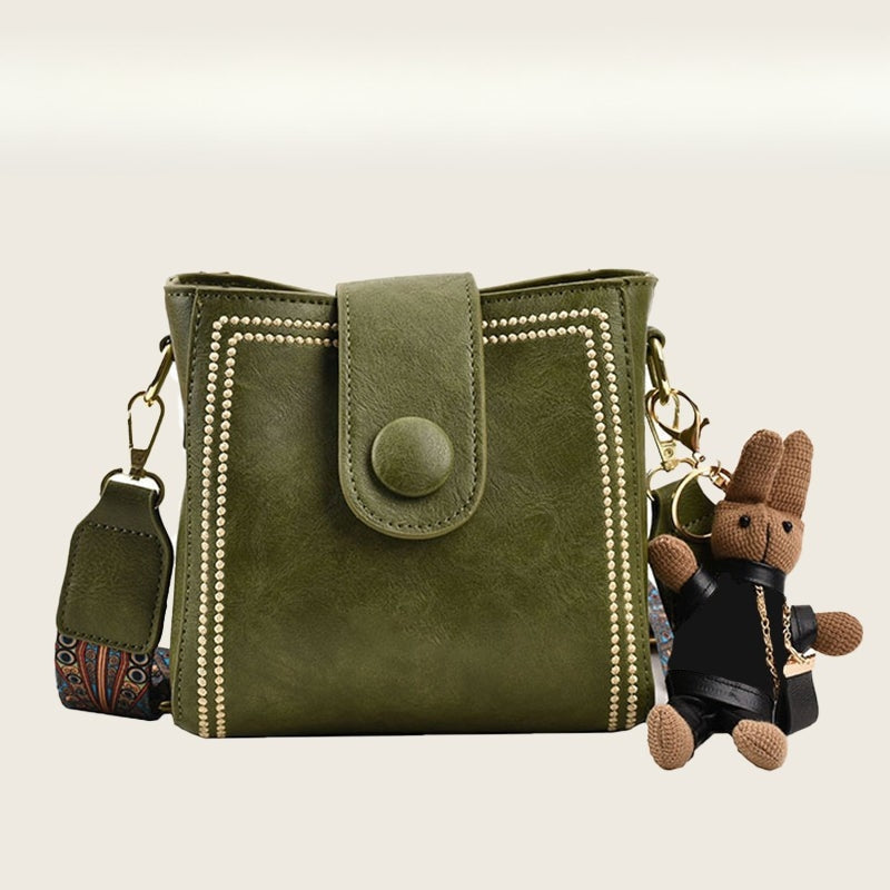 ETHEL | Vintage Shoulder Bag With Adjustable Strap