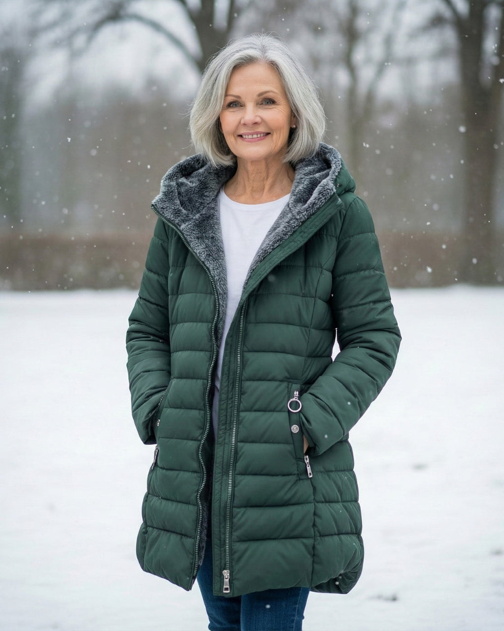 HARRIET | Fleece Lined Puffer Coat