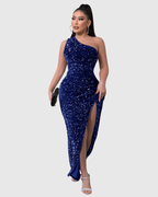LILLIAN | One-Shoulder Evening Dress