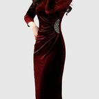 LILLO | Slit Ruched Dress