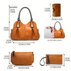 Vintage 4-Piece Bag Set