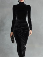SOPHIA | Black Fitted Dress
