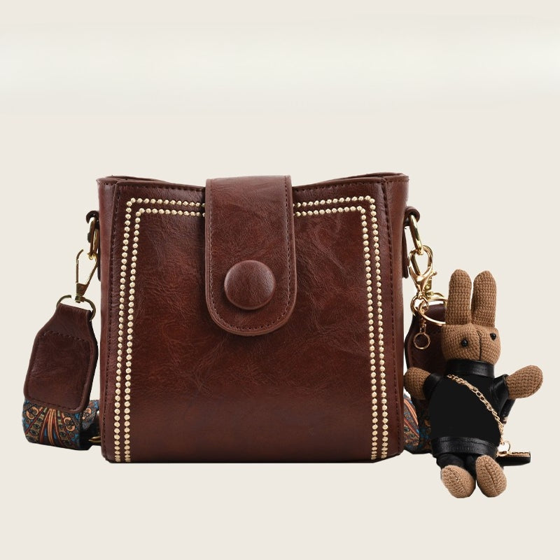 ETHEL | Vintage Shoulder Bag With Adjustable Strap