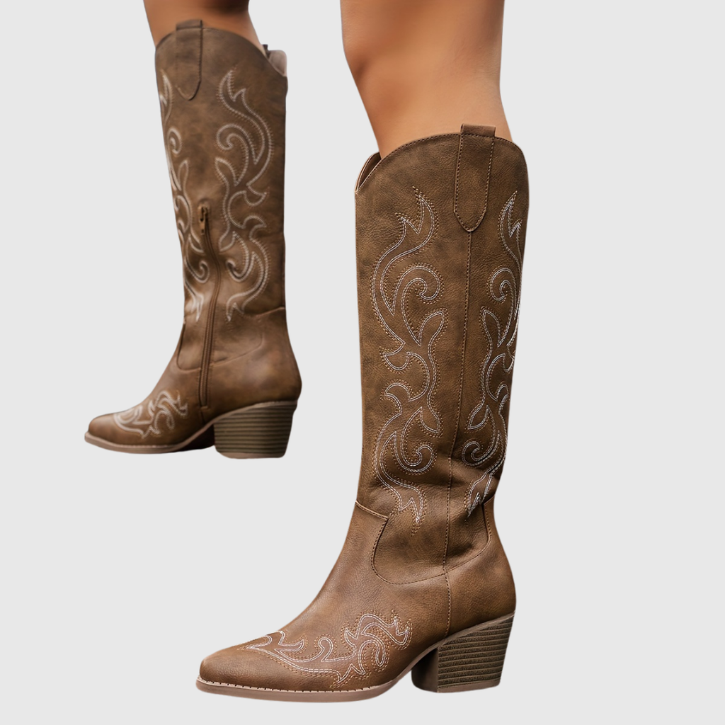HESTER | Classic Western Cowboy Boots