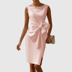 AINSLEY | Stylish Sleeveless Midi Dress