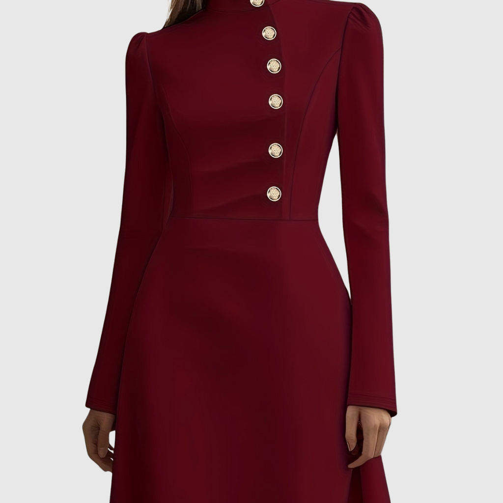 GLOE | French-Style Slim-Fit Dress