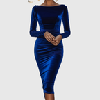 SELLIV | Solid Bodycon Party Dress