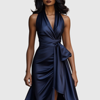 AMELYA | Evening Wrap Maxi Dress