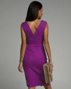 MARGERY | Soft Pleated Midi Dress
